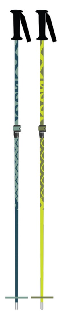 k2 fishing ski pole Kids Sprout Poles Blue Discover the perfect companion for your skiing adventures with the K2 Power Aluminum Ski Poles SKI POLES Pullins Snowsports